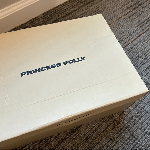 Princess Polly Fulton Lace Up Boots (Cream) - Picture 3 of 3